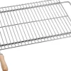 EDM - Grille de barbecue extensible 70x40cm acier zingué