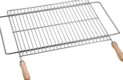 EDM - Grille de barbecue extensible 70x40cm acier zingué