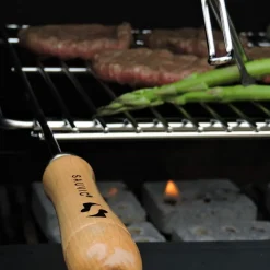 EDM - Grille de barbecue extensible 70x40cm acier zingué