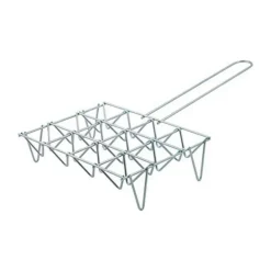 EDM PRODUCT - Grill pour légumes edm 33,5 x 25 cm métal chrome