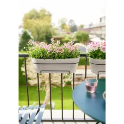 ELHO - Jardinière Vibia Campana - 50cm blanc soie