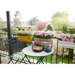 ELHO - Jardinière Vibia campana - 50cm jaune miel