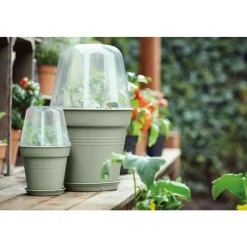 ELHO - Pot de culture Green Basic vert pierre - D.35cm