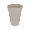 ELHO - Pot Loft Urban rond haut gris chaud - D.42cm