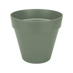 ELHO - Pot Loft Urban rond roues vert pistache - D.40cm