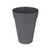 ELHO - Pot Loft Urban rond haut anthracite - D.35cm