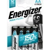 ENERGIZER - Piles alcalines Energizer Max Plus AA/LR06, pack de 4