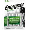 ENERGIZER - Piles Rechargeables Energizer Power Plus AA 2000MAH (x4)