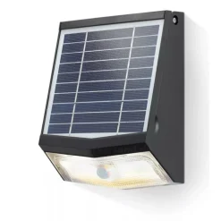 ESOTEC - Applique solaire murale astucieuse eclairage et sécurité profi 2,5-250-500 lumens