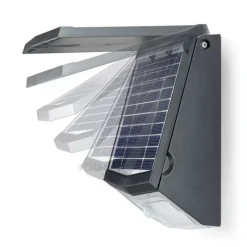 ESOTEC - Applique solaire murale astucieuse eclairage et sécurité profi 2,5-250-500 lumens