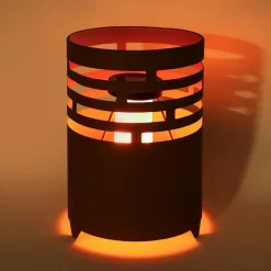 ESOTEC - Esotec foyer solaire rouillé ottawa ⌀22cm ip44 résistant aux intempéries outdoor 102380