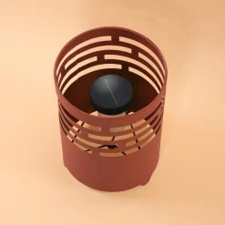 ESOTEC - Esotec foyer solaire rouillé ottawa ⌀22cm ip44 résistant aux intempéries outdoor 102380