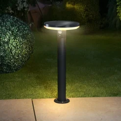 ESOTEC - Esotec lampe solaire pour l'extérieur arezzo pir lifepo4-accu résistant aux intempéries metal 102742