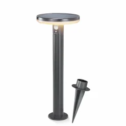 ESOTEC - Esotec lampe solaire pour l'extérieur arezzo pir lifepo4-accu résistant aux intempéries metal 102742