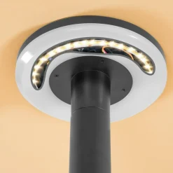 ESOTEC - Esotec lampe solaire pour l'extérieur arezzo pir lifepo4-accu résistant aux intempéries metal 102742