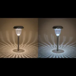 ESOTEC - Esotec lampe solaire flower light duo color résistant aux intempéries outdoor 102604