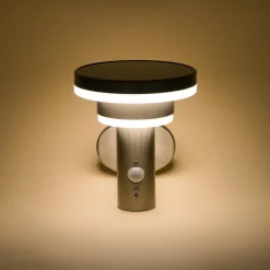 ESOTEC - Esotec solar applique murale modena avec capteur pir metal ip44 résistant aux intempéries 102753