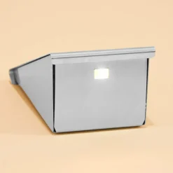ESOTEC - Esotec solar applique murale shine pour l'extérieur acier inoxydable metal résistant aux intempéries 102116