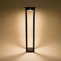 ESOTEC - Esotec solar borne d'éclairage meduno 66cm avec capteur noir résistant aux intempéries ip44 102758