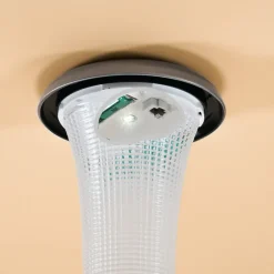 ESOTEC - Esotec solar lampe sur pied vesuv duo color h=38cm acier inoxydable metal outdoor 102067