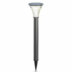 ESOTEC - Esotec solar lampe sur pied salerno 60 cm, noir résistant aux intempéries ip64 outdoor 102528