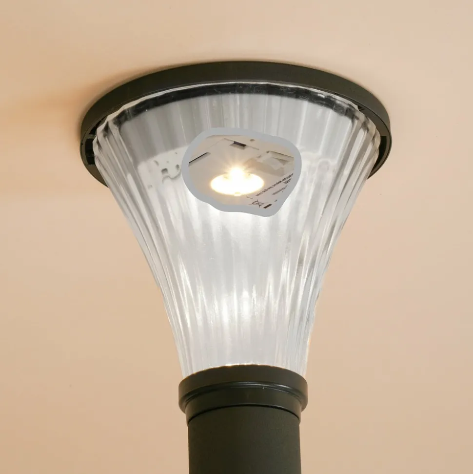 ESOTEC - Esotec solar lampe sur pied salerno 60 cm, noir résistant aux intempéries ip64 outdoor 102528