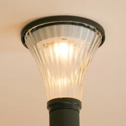 ESOTEC - Esotec solar lampe sur pied salerno 60 cm, noir résistant aux intempéries ip64 outdoor 102528