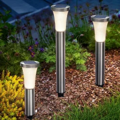 ESOTEC - Esotec solar lampe enfichable padua en set de 3 lampes enfichables solaires ip44 102479