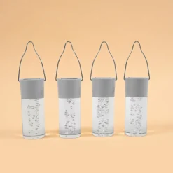 ESOTEC - Esotec solar lampes suspendues acryl bubbles, set de 4 smart sticks résistant aux intempéries 102117