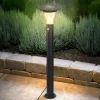 ESOTEC - Esotec solar lampe de socle pesaro 95 cm avec capteur de mouvement ip44 outdoor 102741