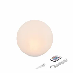 ESOTEC - Esotec solarkugel siena ⌀20cm avec télécommande 16 couleurs de lumière outdoor 102890