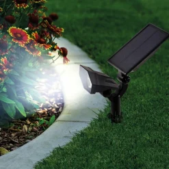 ESOTEC - Esotec solarspot multi-spot 6000 blanc froid 3 modes d'éclairage ip65 résistant aux intempéries 102048