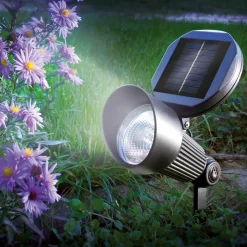 ESOTEC - Esotec solarspot spotlight blanc froid 6000k akku ip44 résistant aux intempéries outdoor 102138