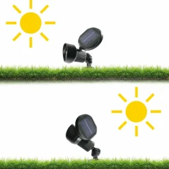 ESOTEC - Esotec solarspot spotlight blanc froid 6000k akku ip44 résistant aux intempéries outdoor 102138