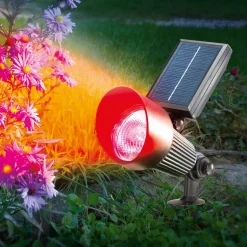 ESOTEC - Esotec solarspot pour l'extérieur couleur de lumière rgb et modes au choix résistant aux intempéries 102134