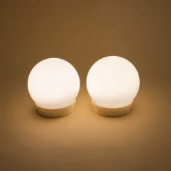 ESOTEC - Esotec 2x boule solaire duo color lampes boules flottantes ⌀=15cm extérieur 102125