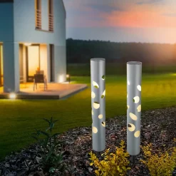 ESOTEC - Fiche solaire esotec pour l'extérieur fantasy light 48 2er set aluminium ip44 102132