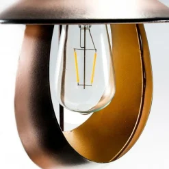 ESOTEC - Lanterne solaire mondello suspendue sur pied métal