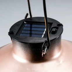 ESOTEC - Lanterne solaire mondello suspendue sur pied métal