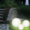 ESOTEC - Sphères solaires esotec siena, set de 3 ⌀=20, 30 et 40 cm résistant aux intempéries outdoor 102895