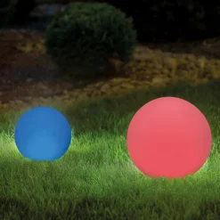 ESOTEC - Sphères solaires esotec siena, set de 2 ⌀=20 et 30 cm sphère de jardin led outdoor 102894