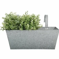 ESSCHERT DESIGN - Jardinière balcon en zinc à suspendre