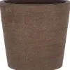 ESSCHERT'S GARDEN - Pot de fleur en terre cuite non verni marron 23 cm