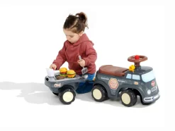 FALK - Porteur enfant food truck avec remorque 1 à 3 ans