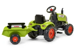 FALK - Tracteur enfant claas arion 410 avec remorque 2 à 5 ans