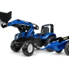 FALK - Tractopelle enfant new holland avec remorque 3 à 7 ans