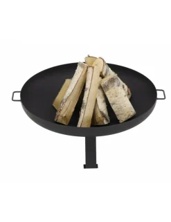 FARM COOK - Brasero de jardin bellah en acier-sans couvercle-ø 80cm-acier naturel---acier naturel