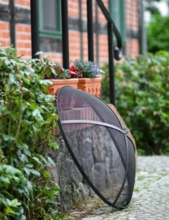 FARM COOK - Couvercle pare-feu rond pour brasero en acier-ø 70 cm--