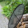 FARM COOK - Grille ronde à suspendre pour brasero en acier-ø 80cm-acier noir sablé---acier noir sablé