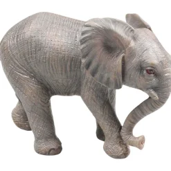 FARMWOOD ANIMALS - Eléphant en résine taille 2 (21 x 11 x 16 cm)